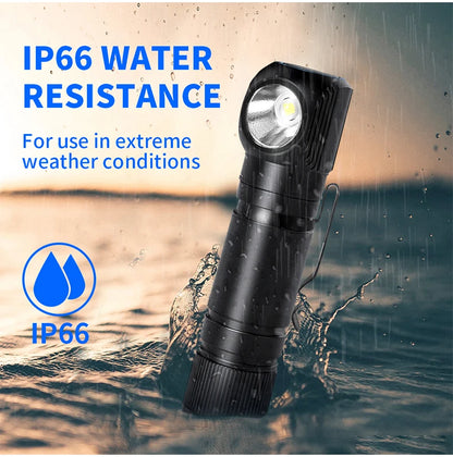 NATFIRE HS50 Headlamp Rechargeable 3400mAh Headlight 1000LM LED USB C Rechargeable Magnetic Tail Work Camp Light