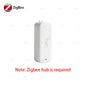 Smart Home Zigbee Temperature Humidity Sensor Waterproof Tuya APP Remote Monitor Thermometer Hygrometer With/without LCD for Z2M