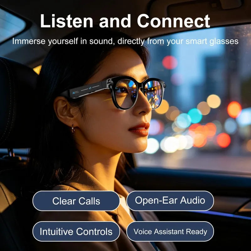 Xiaomi AI Smart Glasses 8K HD Camera LED light Translation Dialogue Meeting Video Record Outdoor Sports Sunglasses 2026 New