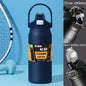1.5L Large Capacity Stainless Steel Thermos Bottle, Portable Vacuum Insulated Water Tumbler