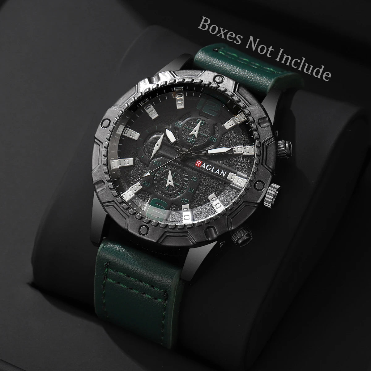 1/5PCS Men Fashion Sports Leather Strap Wristwatch Business Arabic Numeral Dial Quartz Watches Reloj Mujer（Without Box）