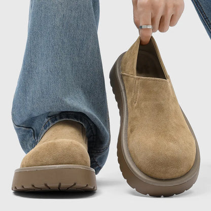 DIMANYU Men's Loafers Slip On Thick Platform Casual Shoes Men Non-slip Comfortable Moccasins Streetwear Footwear Men