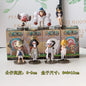 6 pcs anime action figure set PVC Luffy new action model collectible decoration doll kids toys for Christmas gifts