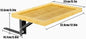 Foldable Bedside Shelf Bed Table Shelf for Top Bunk Bed Side Table Tray for College Dorm Room Loft Nightstand Organizer Tray