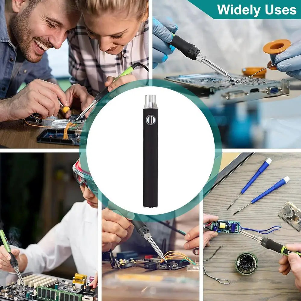 USB Rechargeable Soldering Iron Pen Wireless Welding Tools Soldering Pen Portable Soldering Iron Welding Iron Tool Pens