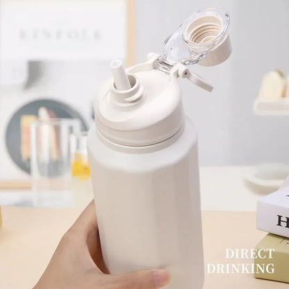 Large Capacity Portable Outdoor Sports Stainless Steel 316 Insulated Water Bottle Handheld Water Jug for Men from Mainland China