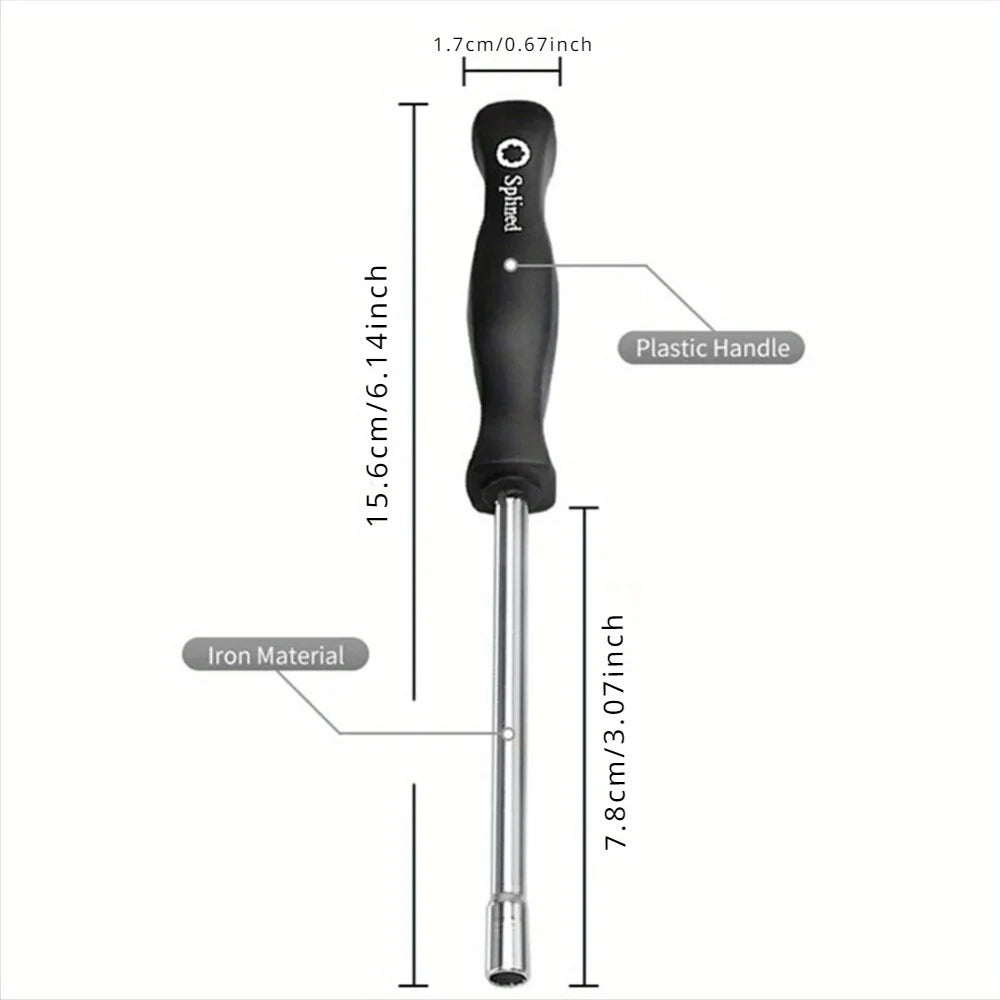 2Pcs 21-Teeth Splined + A-Circle Carburetor Adjustment Tool Screwdriver Kit For For Sears For Craftsman For Poulan