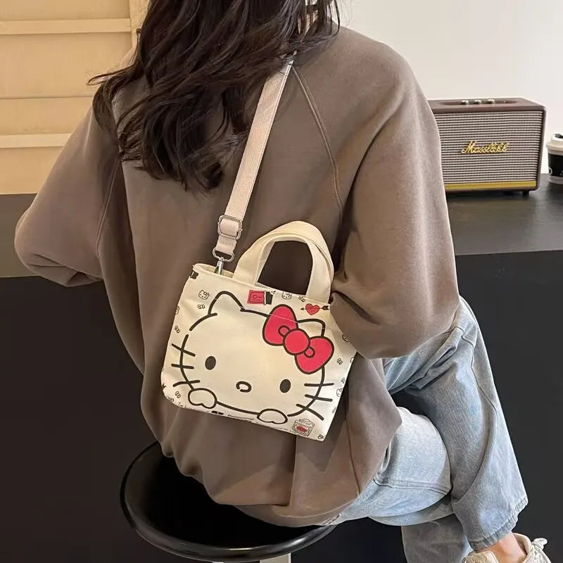 Sanrio Hello Kitty Single Shoulder Bag Fashion Handbag Casual Crossbody Bag