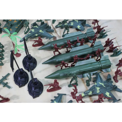 World War II Military Toy Soldier Model 307 Pieces 4cm Specially Prepared For Children Of Military Hobby Children Gift Packages