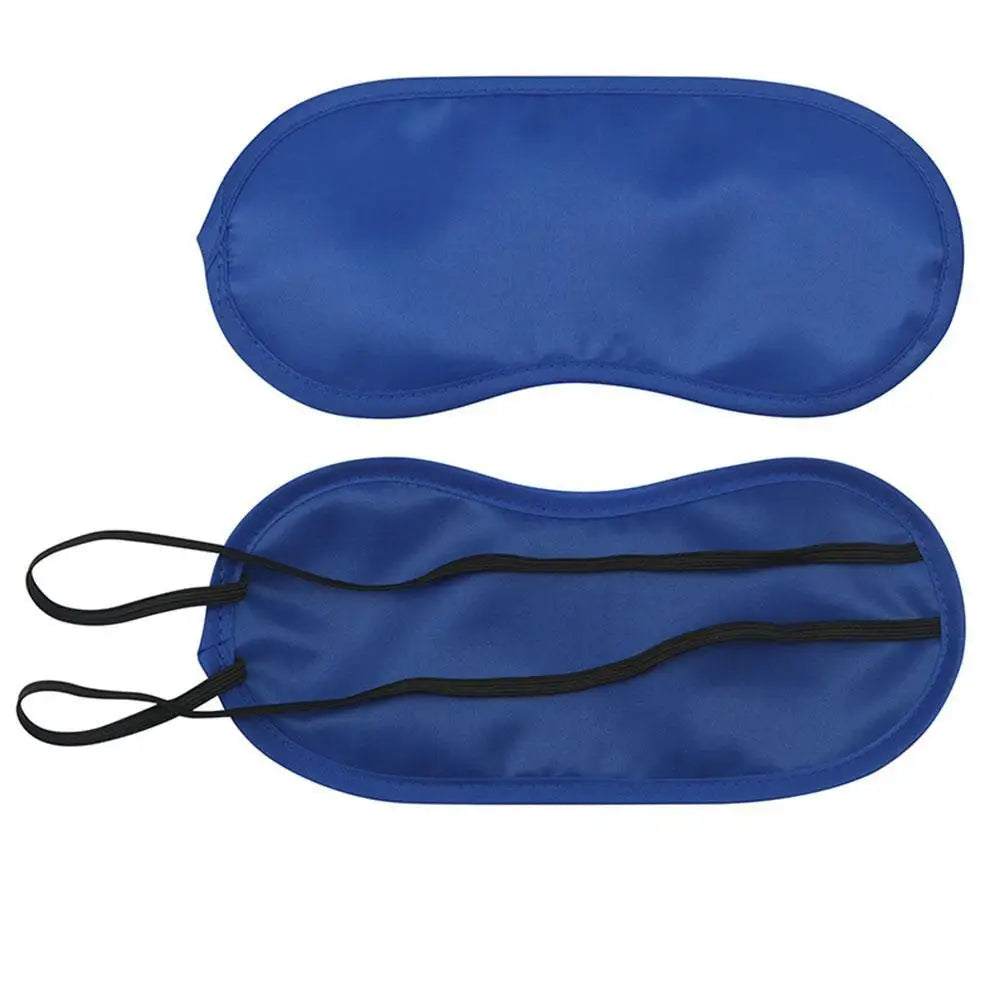 Imitated Silk Eye Patch Shading Sleep Eye Mask Eye Patch Lunch Break Sleep Eye Mask Travel Relax Cover Eyeshade Cover