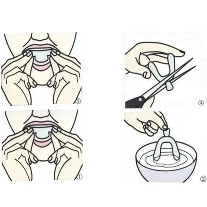 1-6Pairs Anti Snoring Bruxism Sleeping Mouth Guard Tray Stop Teeth Grinding Sleep Aid Night Guard Gum Shield Mouth Health Care