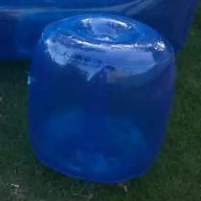Outdoor Inflatable Stool Footstool Air Chair Inflatable Small Sofa Household Car Portable Stool Transparent Series Chairs