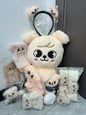 50cm Kpop Skzoo Plush Toy Wolfchan Kawaii Cartoon Stuffed Animal Plushie Doll Large Size Kids Babies Sleeping Pillow Gift 2025