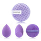 33pcs beauty set makeup kit  large and small beauty sponges for flawless makeup application and removal of makeup full set