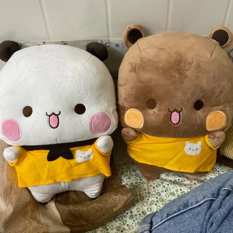 New Bubu And Dudu Panda Plush Cute Cartoon Panda Bear Doll Kawaii Stuffed Soft Pillow Toy Children'S Day Gifts For Kids
