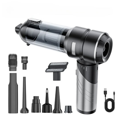Portable Wireless Handheld Car Vacuum Cleaner Brushless High Power Air Duster Cleaner For Vehicle And Household Appliance
