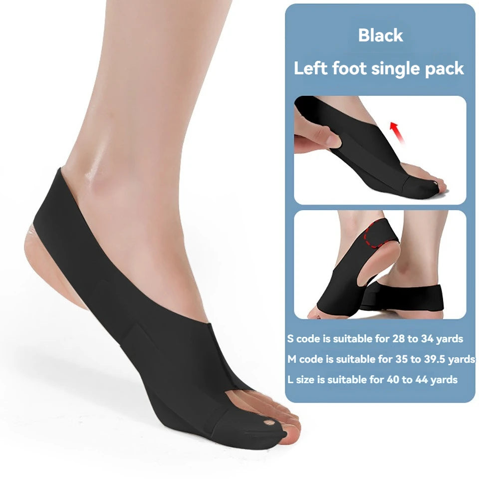 GOBYGO 1Pcs Hallux Valgus Corrector Toe Separation Corrector Lightweight And Adjustable Wearable Shoes Ankle Support Men Women