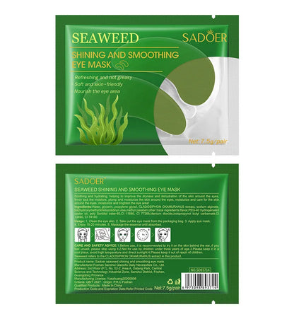 10 Pairs SADOER Crystal Collagen Eye Mask Anti Wrinkle Dark Circles Removal Eyes Bags Moisturizing Eye Patches Skin Care