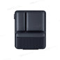SEAMETAL Leatherette Car Trunk Organizer Large Capacity Seat Back Storage Bag with 4 Pockets Multifunction Use for Car Trunk SUV