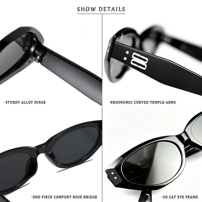 TANGOWO Prescription Women`s Sunglasses-5 Woman Resting Lenses Men Sunglasses Cat Eye Reading Glasses-2 Magnifier Lunette Myopia