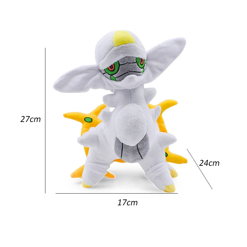 Pokemon Houndoom Cosmog Plush Toys Soft Arceus Gyarados Snivy Lapras Meowscarada Garchomp Greninja Animals Stuffed Peluche Dolls