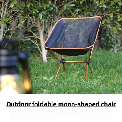 Compact and portable outdoor beach chairs / Foldable camping chairs, outdoor fishing chairs, family camping chairs, small-sized