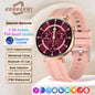 ECG Smart Watches Women 1.32 inch  AMOLED Screen Physical Examination Blood oxygen Pressure Fat Call Health ECG+PPG Smartwatch
