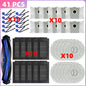 Parts For Ecovacs Deebot T30C / T30C OMNI Parts Main Roller Side Brush Filter Mop Cloth Dust Bag