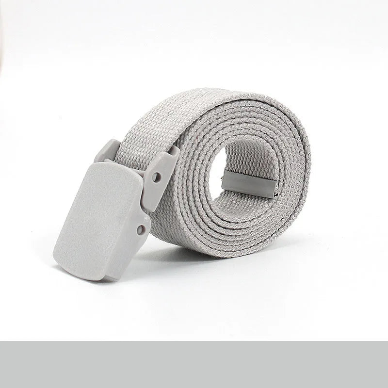 Colorful Canvas Tactical Belt Unisex Fashion Casual Luxury Trend Jeans Accessories Youth Nylon Girdle Cute Kids Hunting Belt
