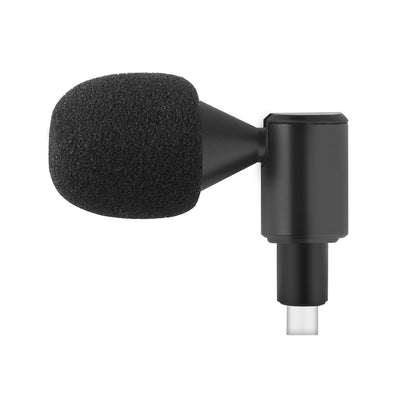 Plug-in Smartphone Microphone Mobile Phone Mic Cardioid Pickup Type-C Plug 90° Angle  with 2pcs Windscreen for Sm