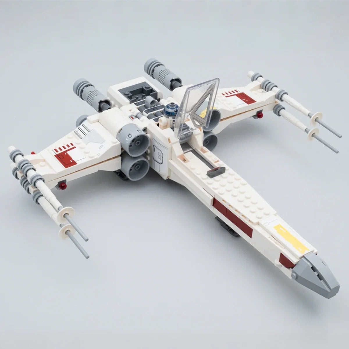 NEW IN STOCK Spaceship T-65 Aircraft Fighter Space StarFighter Building Blocks Toys for Gift