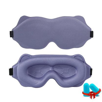 3D Sleeping Mask Block Out Light Sleep Mask For Eyes Soft Sleeping Aid Eye Mask for Travel Eyeshade Night Breathable Slaapmasker