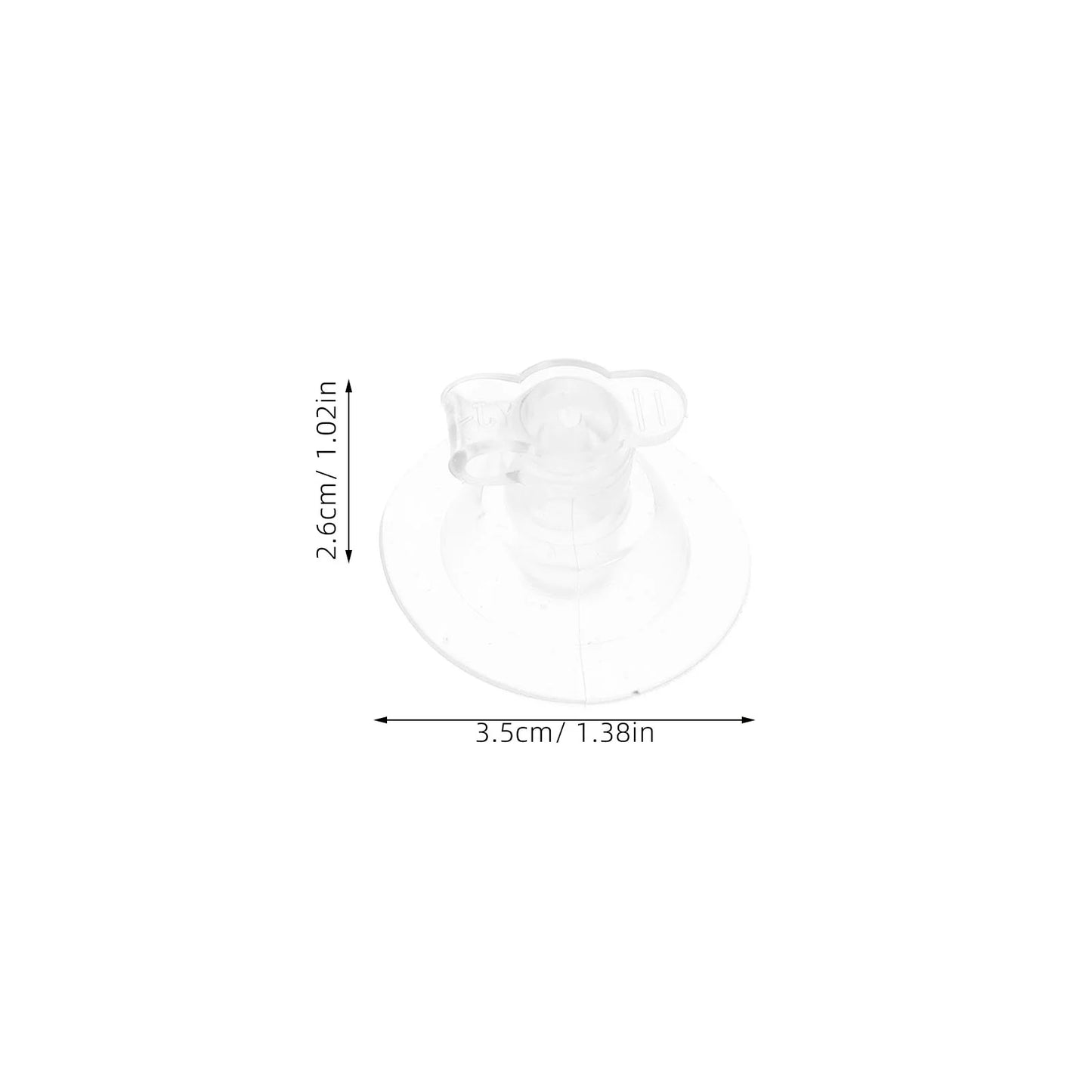 20Pcs Inflatable Toy Nozzles Swimming Ring Valves PVC Air Pillows Boats Mattress Gas Pump Adapters Replacement Inflate Valve Air