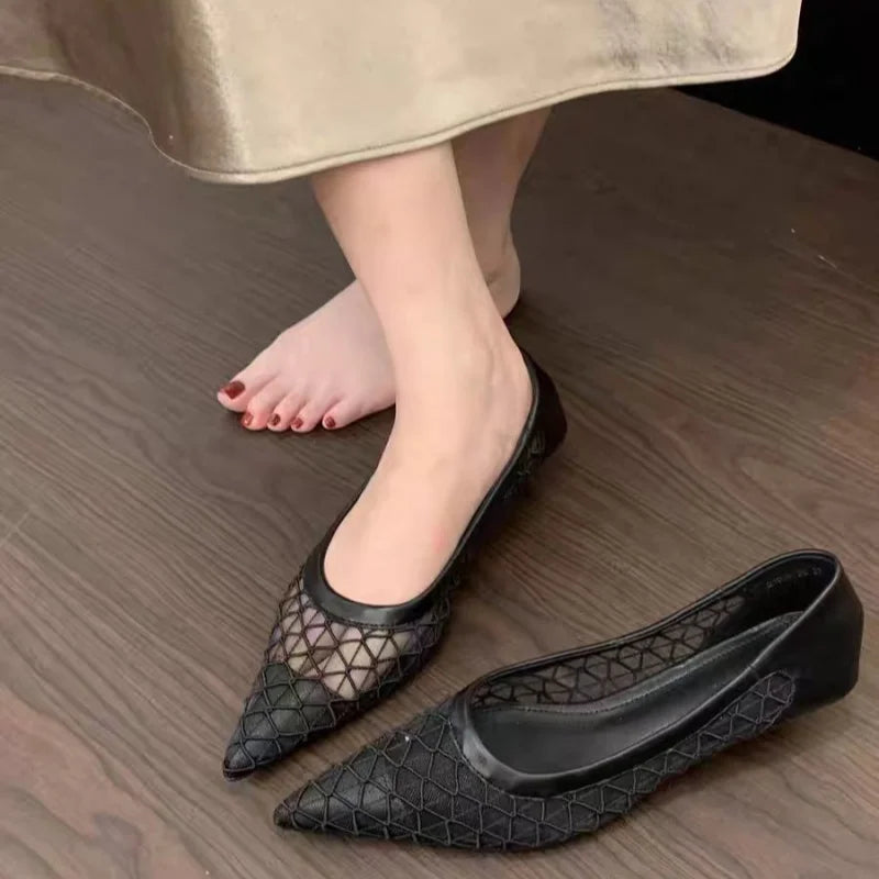 *Summer New Pointed Thin Heel Comfortable Casual Single Shoes Fashionable/sexy Hot Selling Breathable Party High Heels for Women