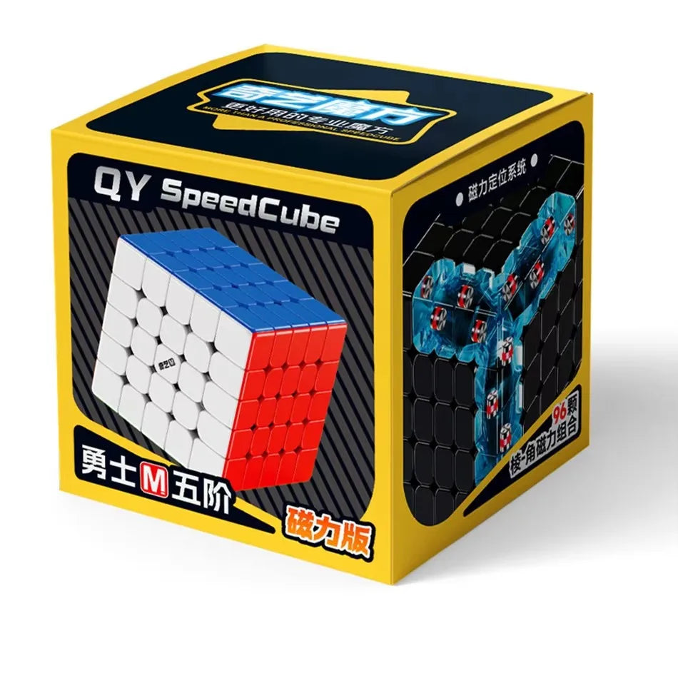 Qiyi Magic Cube 2x2 3x3 4x4 5x5 6x6 Black Stickers Educational Puzzle  Magic Cube Toys For Children Kids Gift Toy Cubo Magico