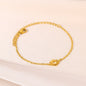 Stainless Steel Imitation Pearl Anklets for Women Gold Color Chain Ankle Bracelet Anklet Summer Beach Jewelry Accessories Gift