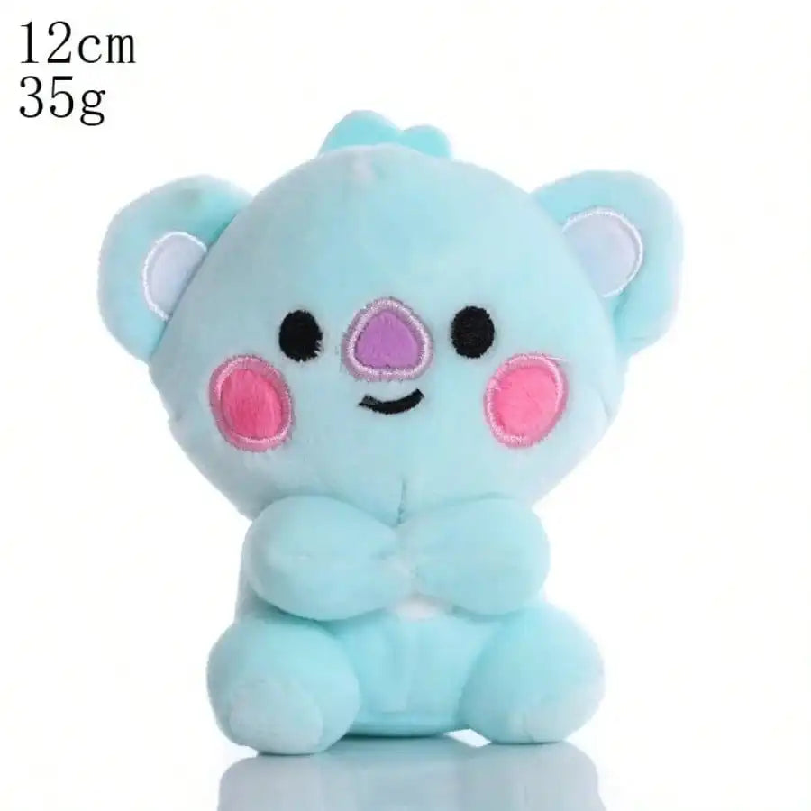 LINE FRIENDS BT21 Kpop Anime 10–24 Cm Cartoon Plush Toy Backpack: Cute Korean-Style Doll—Perfect for Christmas and Birthdays