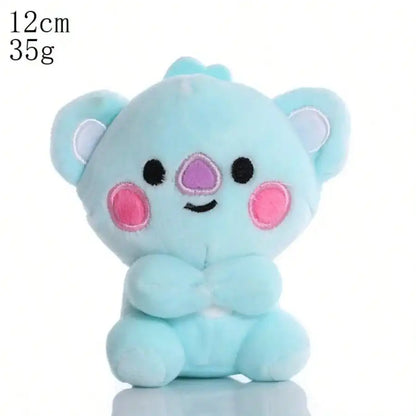 LINE FRIENDS BT21 Kpop Anime 10–24 Cm Cartoon Plush Toy Backpack: Cute Korean-Style Doll—Perfect for Christmas and Birthdays