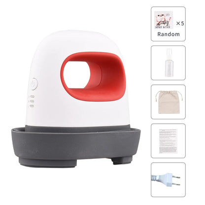 2023 New Portable Mini Iron Heat Press Machine Short Sleeve DIY Label Hot Stamping Machine T-Shirt Printing Easy Heating Transfe