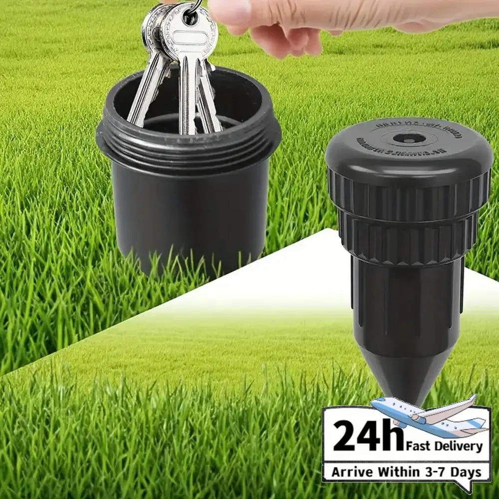 Sprinkler Key Hider Realistic Sprinkler Key Cash Hider Holder for Outdoor Garden Yard Easy Push Into The Ground