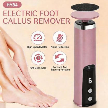 Foot Care Tool 2-in-1 Foot and Hand Electric Care Tools,Polish and Smooth,Shine Toenails Electric Callus Remover Pedicure File