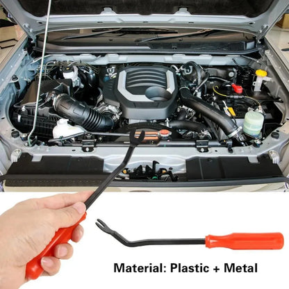 Universal Plastic Trim Removal Tool Kit – 5 Piece Non-Scratch Pry Tools for Car Interior Panel, Door Clips & Dash Disassembly
