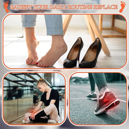 Pexmen 2Pcs/Pair Ball of Foot Cushions Metatarsal Pads for Forefoot Pain Relief Foot Care Protectors Insoles for Men and Women