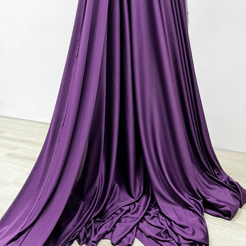 Stretch Knit Jersey Fabric Good Draping Cloth for Wedding Decor, Party Backdrops, Curtains,Photography Background Wide 170cm