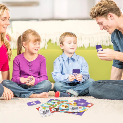[Kids Card Games for Kids 4-8] 6 Decks Fun Game for Family Game Night Party Table Games, Easter Basket Stocking Stuffers Gifts