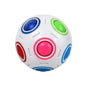 Magic Rainbow Puzzle Ball Cube Speed Ball Fun Brain-training Stress Reliever Fidget Ball Toy Christmas for Kids And Adults