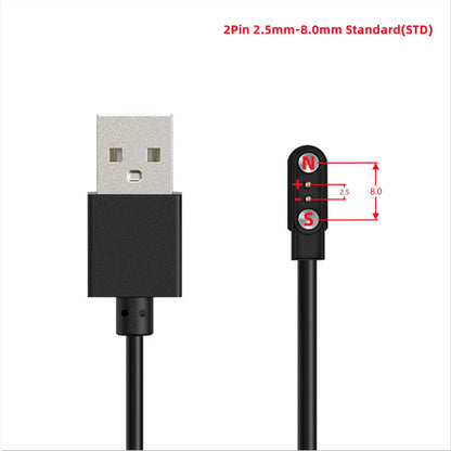 Aishi Magnetyczny kabel ładujący USB, ładowarka, adapter zasilania do inteligentnego zegarka, opaski sportowej, wyciskarki, słuchawek, szczoteczki do zębów, urządzeń kosmetycznych