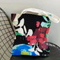 Fashion T-TED B-BAKERs Storage Bags Canvas Double-Sided Print Fashion Shoulder Tote Shopping Bag Gift Eco Handbags