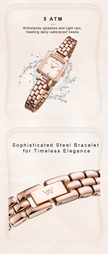 WM Watch Woman Quartz Watch Waterproof Classic Casual Business Woman's Watch Welly Merck Watch WM087L
