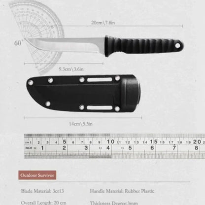 New Outdoor knife self-defense knife outdoor survival knife  high hardness one steel  portable mountaineering k